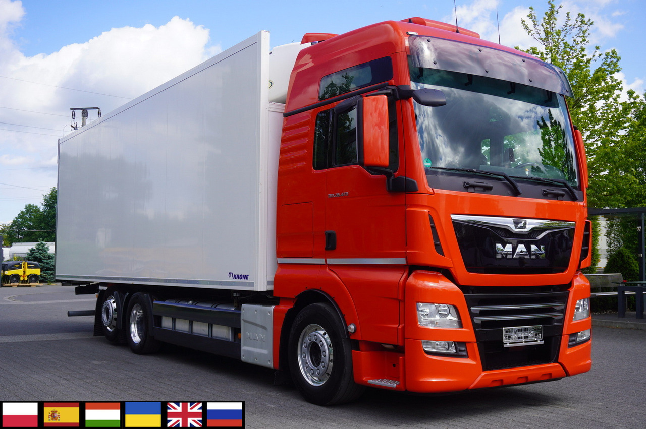 MAN TGX 26.470 / Krone refrigerator bitemperature doppelstock 20 EPAL / Carrier Supra 1250 MT - Chladirenské nákladné vozidlo: obrázok 1 MAN TGX 26.470 / Krone refrigerator bitemperature doppelstock 20 EPAL / Carrier Supra 1250 MT - Chladirenské nákladné vozidlo: obrázok 1