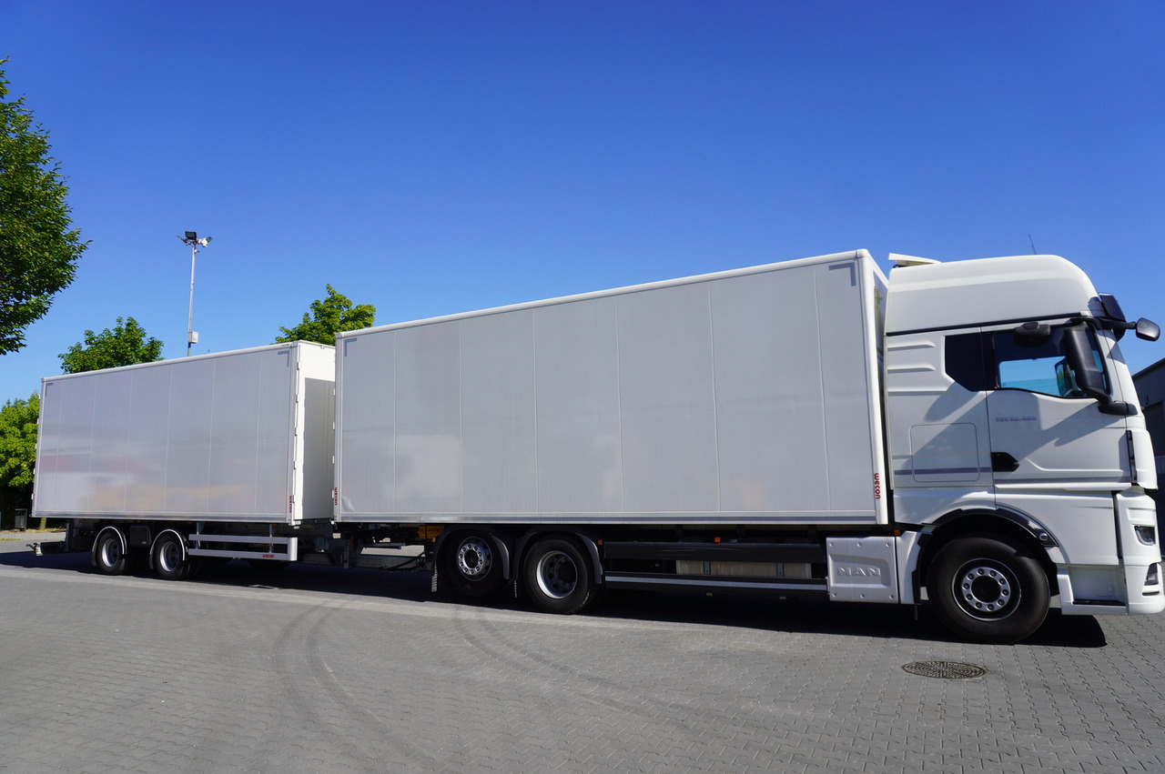 MAN TGX 26.480 6×2-2 LL CH NEW / 19 EPAL box / New Wecon walkthrough box trailer 19 EPAL / 2025.06 !!! - Skříňový nákladní auto: obrázok 2 MAN TGX 26.480 6×2-2 LL CH NEW / 19 EPAL box / New Wecon walkthrough box trailer 19 EPAL / 2025.06 !!! - Skříňový nákladní auto: obrázok 2
