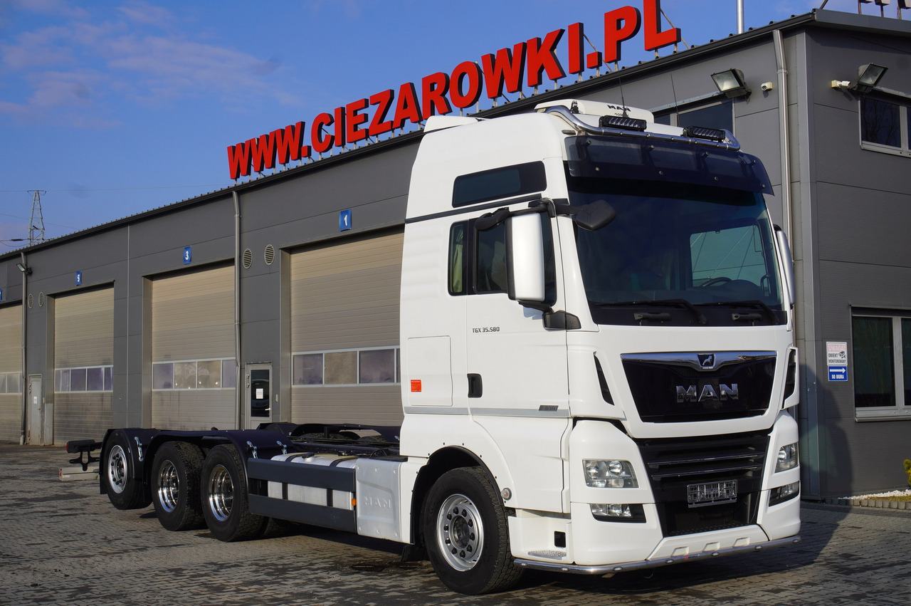 MAN TGX 35.580 E6 8x4/4 - 8.8m chassis frame - Auto s hydraulickou rukou: obrázok 1 MAN TGX 35.580 E6 8x4/4 - 8.8m chassis frame - Auto s hydraulickou rukou: obrázok 1