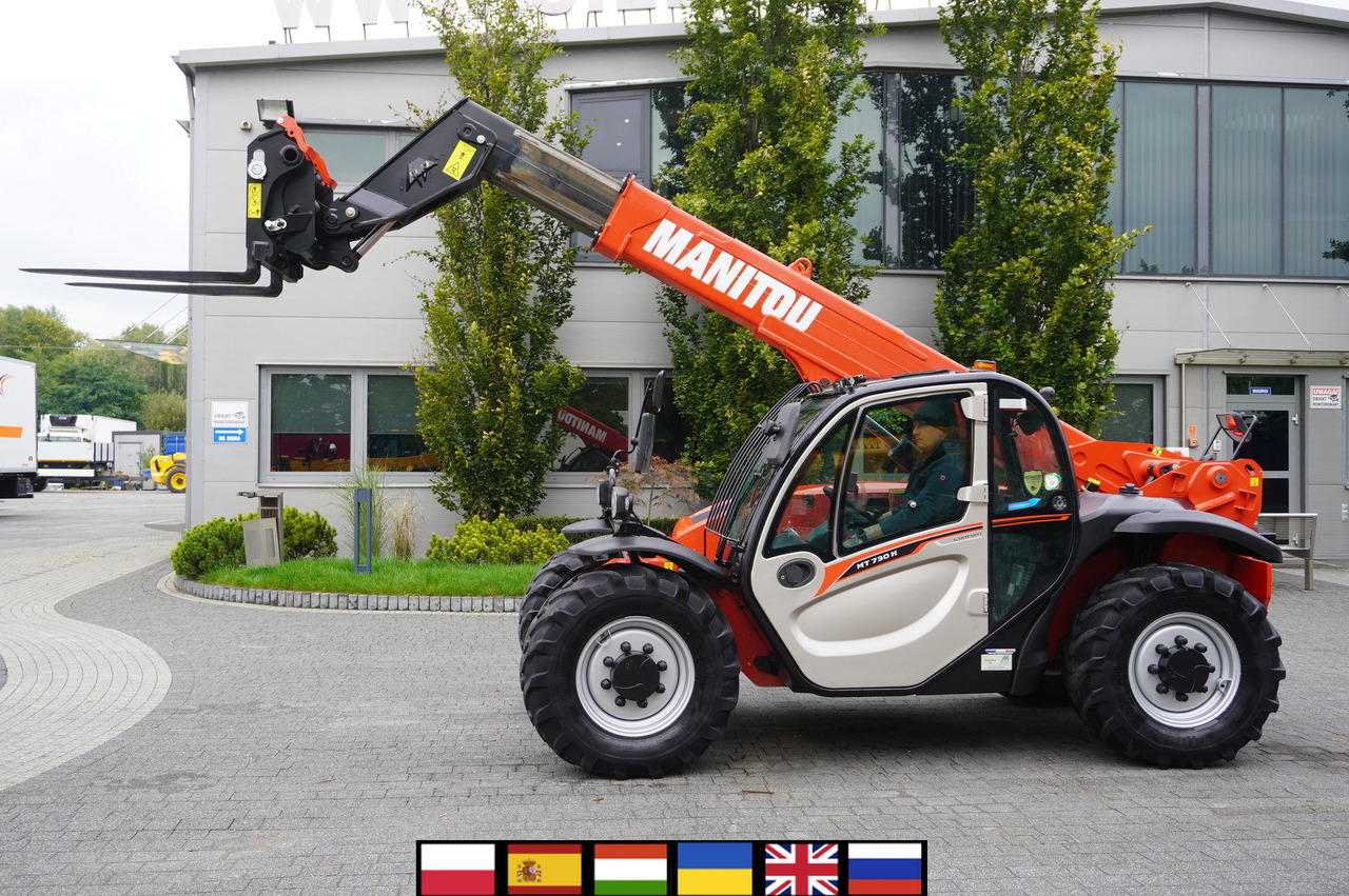 MANITOU MT 730 H / 7 m reach / 3 t / height 190 cm / 2900 MTH! / Joystick - Teleskopický kolesový nakladač: obrázok 1 MANITOU MT 730 H / 7 m reach / 3 t / height 190 cm / 2900 MTH! / Joystick - Teleskopický kolesový nakladač: obrázok 1