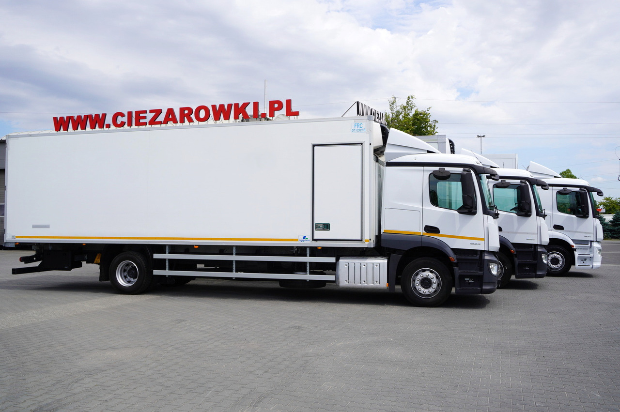 MERCEDES-BENZ Actros 1824 / Refrigerator 22 EPAL / Carrier Supra 1250 / Sleeping cabin / 3 units - Chladirenské nákladné vozidlo: obrázok 2 MERCEDES-BENZ Actros 1824 / Refrigerator 22 EPAL / Carrier Supra 1250 / Sleeping cabin / 3 units - Chladirenské nákladné vozidlo: obrázok 2