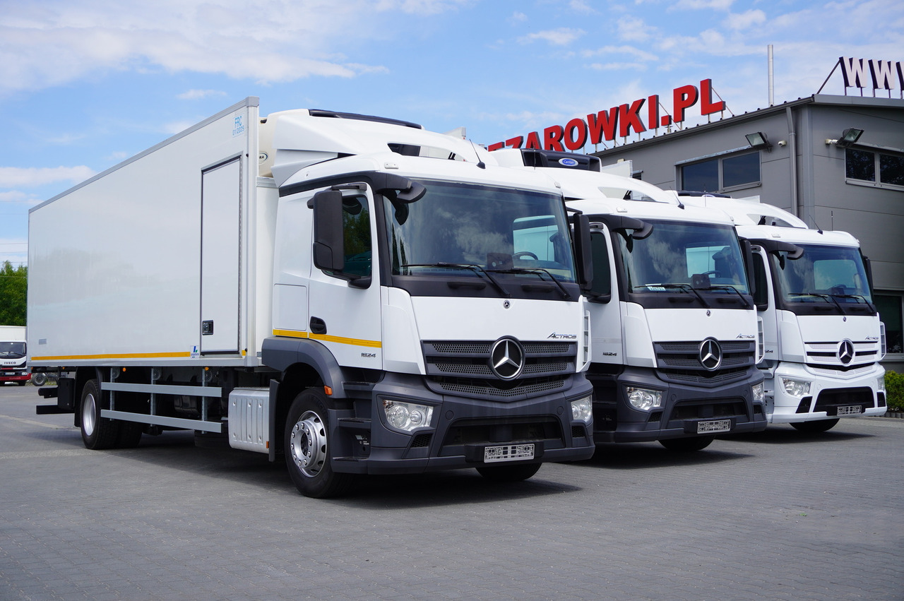 MERCEDES-BENZ Actros 1824 / Refrigerator 22 EPAL / Carrier Supra 1250 / Sleeping cabin / 3 units - Chladirenské nákladné vozidlo: obrázok 4 MERCEDES-BENZ Actros 1824 / Refrigerator 22 EPAL / Carrier Supra 1250 / Sleeping cabin / 3 units - Chladirenské nákladné vozidlo: obrázok 4