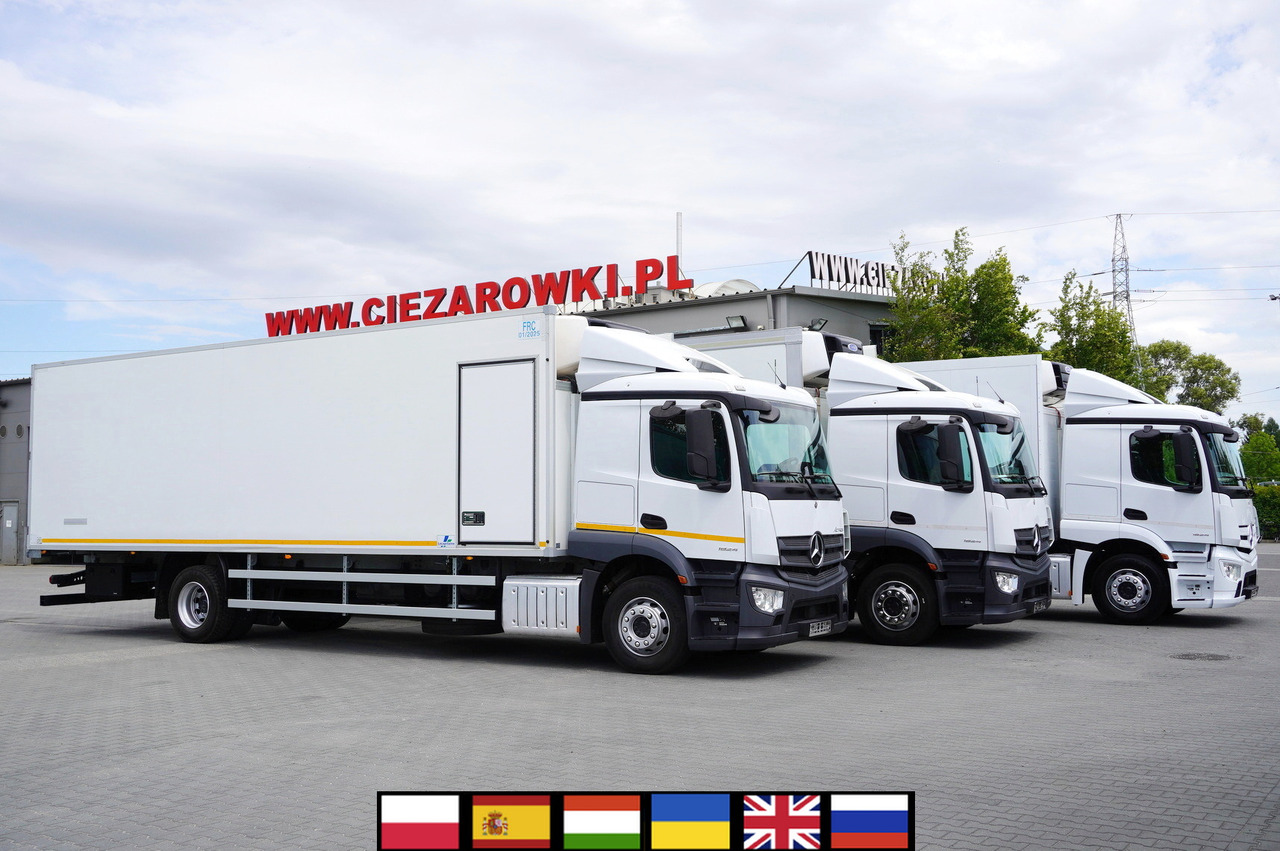 MERCEDES-BENZ Actros 1824 / Refrigerator 22 EPAL / Carrier Supra 1250 / Sleeping cabin / 3 units - Chladirenské nákladné vozidlo: obrázok 1 MERCEDES-BENZ Actros 1824 / Refrigerator 22 EPAL / Carrier Supra 1250 / Sleeping cabin / 3 units - Chladirenské nákladné vozidlo: obrázok 1