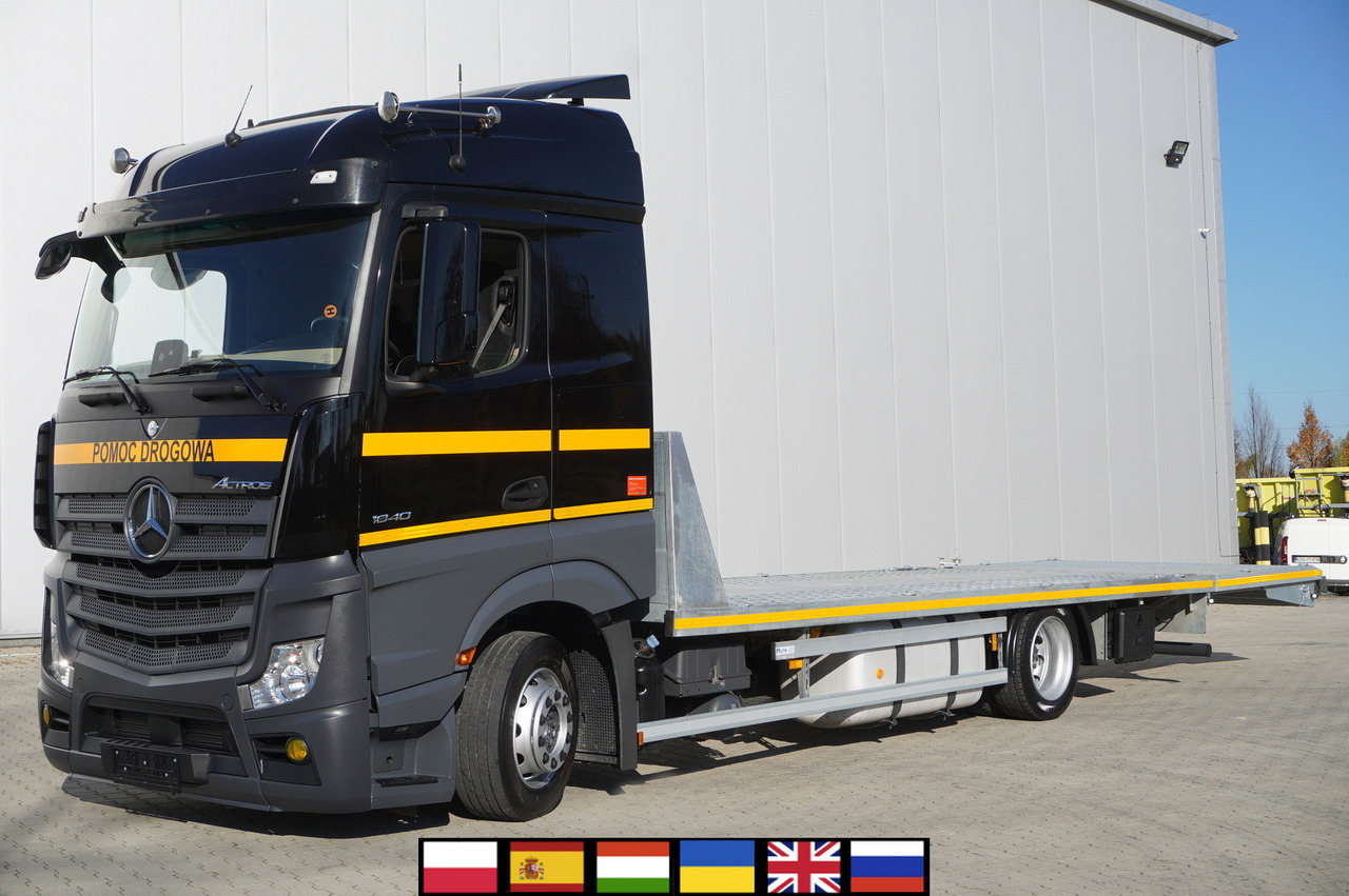 MERCEDES-BENZ Actros 1840 E6 4×2 / NEW Tow Truck platform 9.25 m / Lounge cabin - Nákladné vozidlo na prepravu automobilov: obrázok 1 MERCEDES-BENZ Actros 1840 E6 4×2 / NEW Tow Truck platform 9.25 m / Lounge cabin - Nákladné vozidlo na prepravu automobilov: obrázok 1