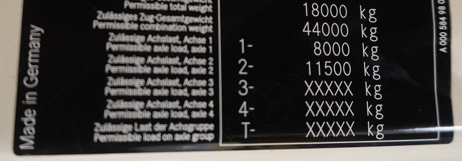 Sklápač MERCEDES-BENZ Actros 1840 / New 3-side tipper 10 EPAL / Diff. lock / Load cap 10 t [ Copy ]: obrázok 30