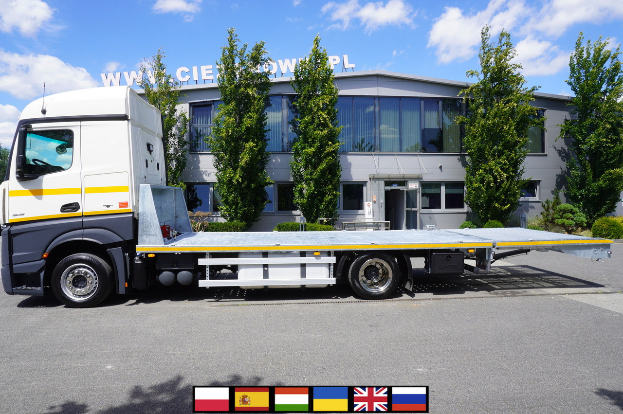 MERCEDES-BENZ Actros 1845 4×2 E6 / NEW tow truck platform 8.3 m / Sleeper cab - Nákladné vozidlo na prepravu automobilov: obrázok 1 MERCEDES-BENZ Actros 1845 4×2 E6 / NEW tow truck platform 8.3 m / Sleeper cab - Nákladné vozidlo na prepravu automobilov: obrázok 1