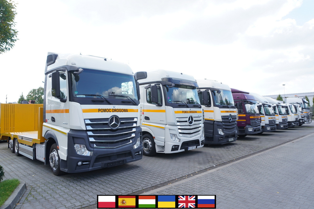 MERCEDES-BENZ Actros 1845 / NEW TOW TRUCK PLATFORM/ Sleeper cab / several units - Nákladné vozidlo na prepravu automobilov: obrázok 1 MERCEDES-BENZ Actros 1845 / NEW TOW TRUCK PLATFORM/ Sleeper cab / several units - Nákladné vozidlo na prepravu automobilov: obrázok 1