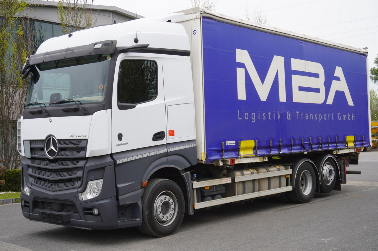 MERCEDES-BENZ Actros 2545 / 2021 / Curtainsider 18 EPAL / sleeper cab - Plachtové nákladné vozidlo: obrázok 1 MERCEDES-BENZ Actros 2545 / 2021 / Curtainsider 18 EPAL / sleeper cab - Plachtové nákladné vozidlo: obrázok 1