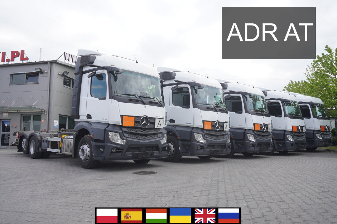 MERCEDES-BENZ Actros 2545 6×2 MP5 / ADR AT / 12 units - Kontejnérový podvozek/ Výměnná nástavba: obrázok 1 MERCEDES-BENZ Actros 2545 6×2 MP5 / ADR AT / 12 units - Kontejnérový podvozek/ Výměnná nástavba: obrázok 1