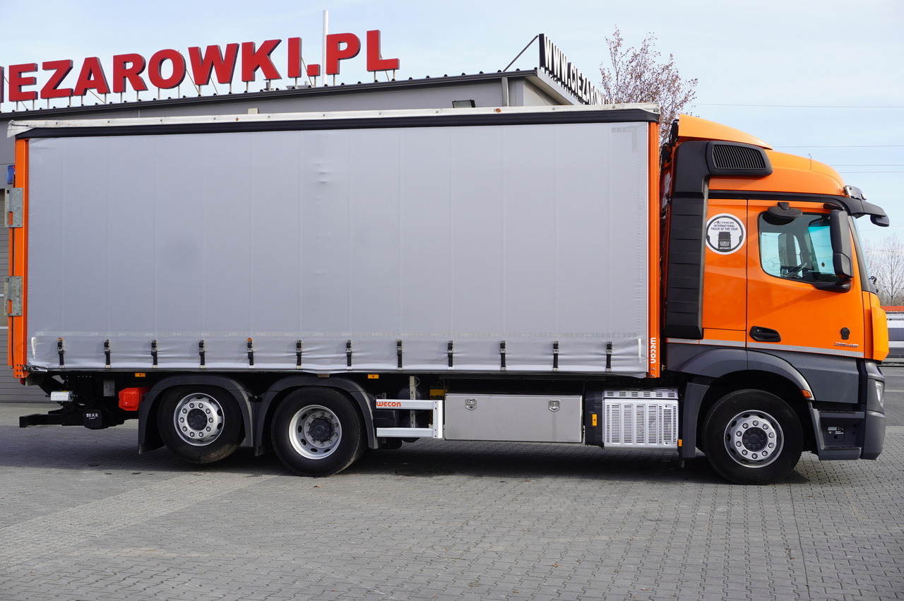 MERCEDES-BENZ Actros 2545 6×2 MP5 / FULL ADR / Curtainsider 17 EPAL - Plachtové nákladné vozidlo: obrázok 3 MERCEDES-BENZ Actros 2545 6×2 MP5 / FULL ADR / Curtainsider 17 EPAL - Plachtové nákladné vozidlo: obrázok 3