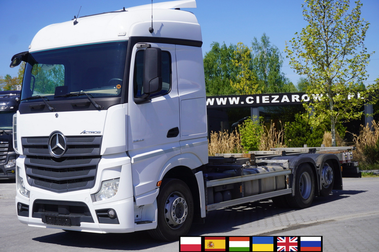 MERCEDES-BENZ Actros 2545 6×2 MP5 / Full ADR / BDF - Kontejnérový podvozek/ Výměnná nástavba: obrázok 1 MERCEDES-BENZ Actros 2545 6×2 MP5 / Full ADR / BDF - Kontejnérový podvozek/ Výměnná nástavba: obrázok 1