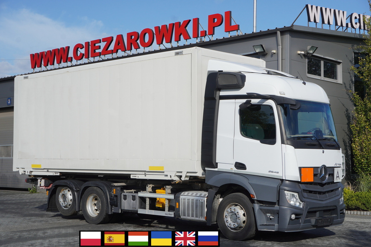 MERCEDES-BENZ Actros 2545 MP5 / KRONE 18 EPAL box body / ADR AT - Skříňový nákladní auto: obrázok 1 MERCEDES-BENZ Actros 2545 MP5 / KRONE 18 EPAL box body / ADR AT - Skříňový nákladní auto: obrázok 1