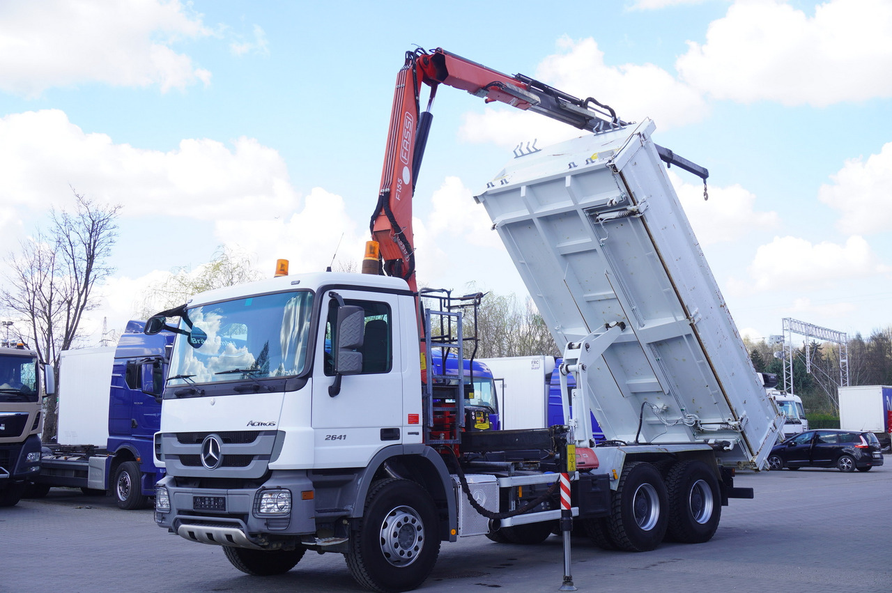 MERCEDES-BENZ Actros 2641 6×4 E5 / Crane / Dumper / 110000 km! - Valníkový/ Plošinový nákladný automobil, Auto s hydraulickou rukou: obrázok 2 MERCEDES-BENZ Actros 2641 6×4 E5 / Crane / Dumper / 110000 km! - Valníkový/ Plošinový nákladný automobil, Auto s hydraulickou rukou: obrázok 2