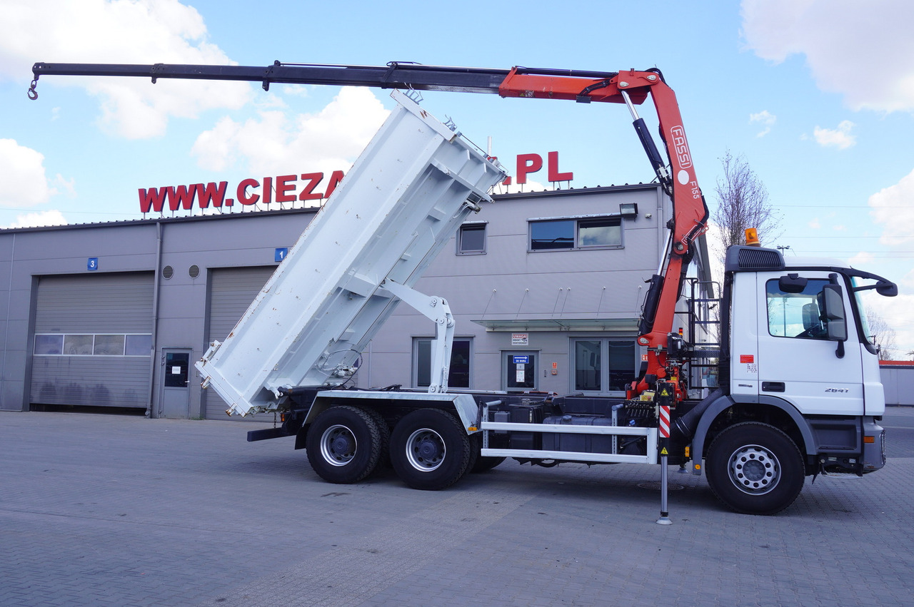 MERCEDES-BENZ Actros 2641 6×4 E5 / Crane / Dumper / 110000 km - Auto s hydraulickou rukou, Auto s hydraulickou rukou: obrázok 3 MERCEDES-BENZ Actros 2641 6×4 E5 / Crane / Dumper / 110000 km - Auto s hydraulickou rukou, Auto s hydraulickou rukou: obrázok 3