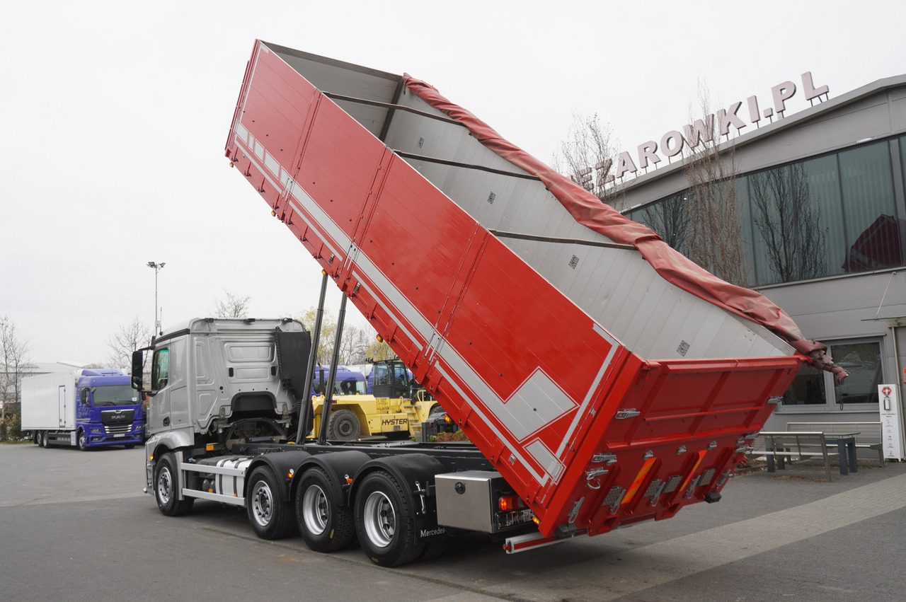 MERCEDES-BENZ Actros 3563 8x4 / Tipper for grain 20 t load capacity - Valníkový/ Plošinový nákladný automobil: obrázok 5 MERCEDES-BENZ Actros 3563 8x4 / Tipper for grain 20 t load capacity - Valníkový/ Plošinový nákladný automobil: obrázok 5