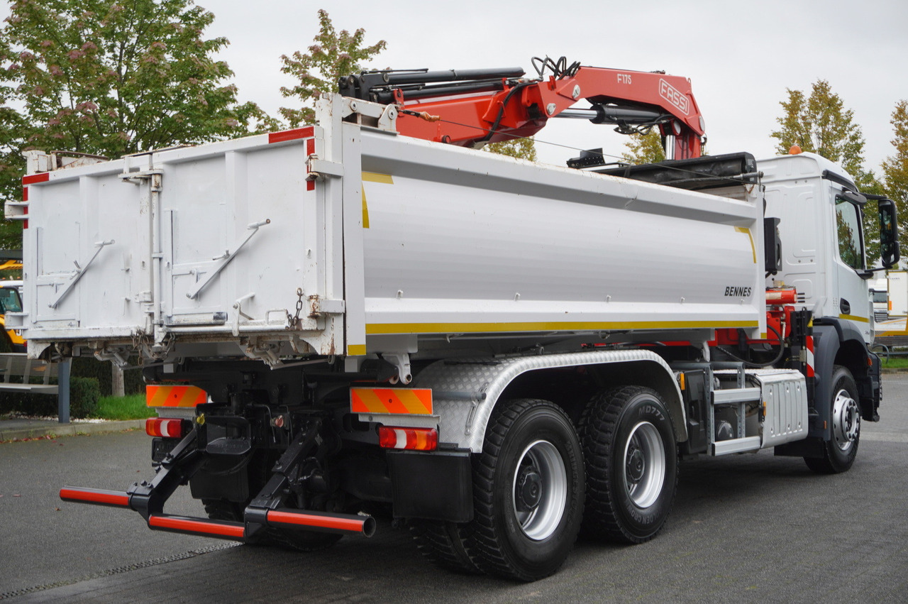 Leasing MERCEDES-BENZ Arocs 2636 6x4 / Fassi F175 / 7.7 t / 10 m / 2-side tipper / Bortmatic MERCEDES-BENZ Arocs 2636 6x4 / Fassi F175 / 7.7 t / 10 m / 2-side tipper / Bortmatic: obrázok 7