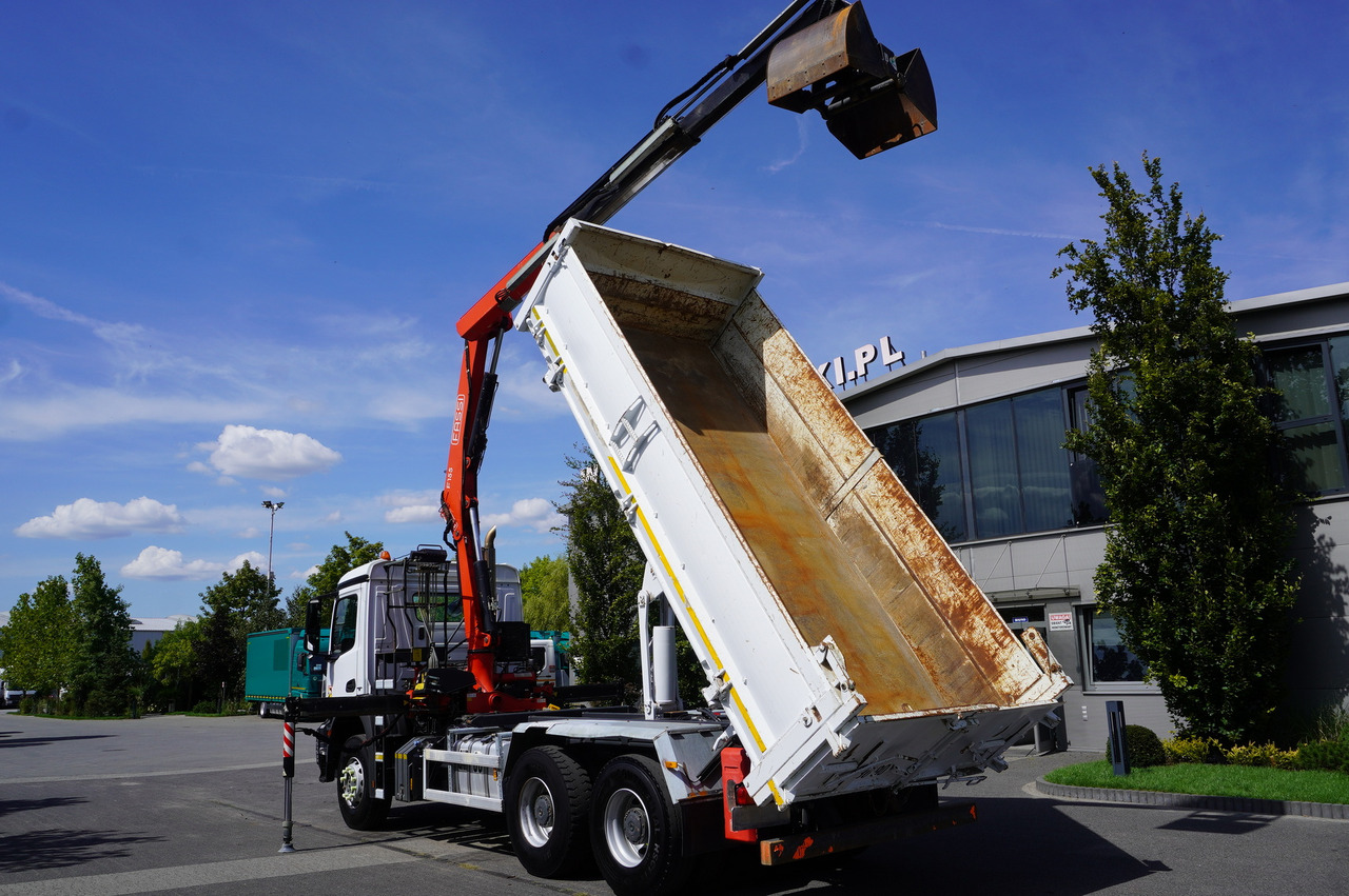 MERCEDES-BENZ Arocs 2636 / 6x4 / HDS Fassi / 3-Way Tipper / Bortmatic - Sklápač, Auto s hydraulickou rukou: obrázok 5 MERCEDES-BENZ Arocs 2636 / 6x4 / HDS Fassi / 3-Way Tipper / Bortmatic - Sklápač, Auto s hydraulickou rukou: obrázok 5