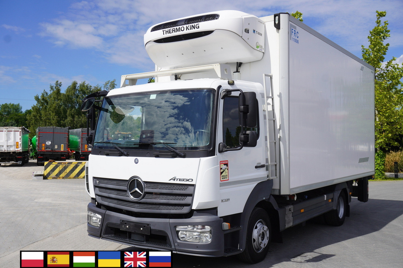MERCEDES-BENZ Atego 1021 / Lamberet meat hook refrigerator / Carcass elevator 1000 kg / Thermoking T800 R - Chladirenské nákladné vozidlo, Auto s hydraulickou rukou: obrázok 1 MERCEDES-BENZ Atego 1021 / Lamberet meat hook refrigerator / Carcass elevator 1000 kg / Thermoking T800 R - Chladirenské nákladné vozidlo, Auto s hydraulickou rukou: obrázok 1