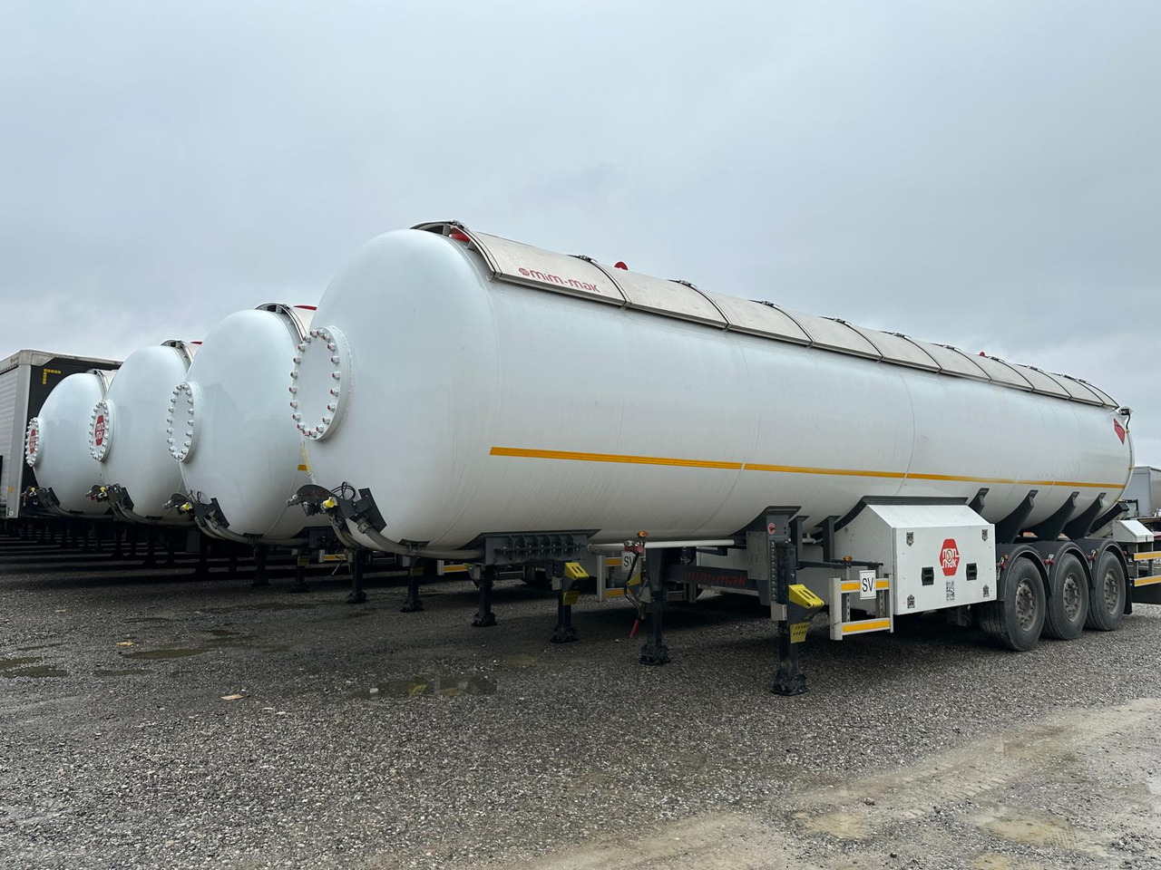 MIMMAK Gas tank semi-trailer MM312 / 2024 / 4 units - Cisternový náves: obrázok 2 MIMMAK Gas tank semi-trailer MM312 / 2024 / 4 units - Cisternový náves: obrázok 2