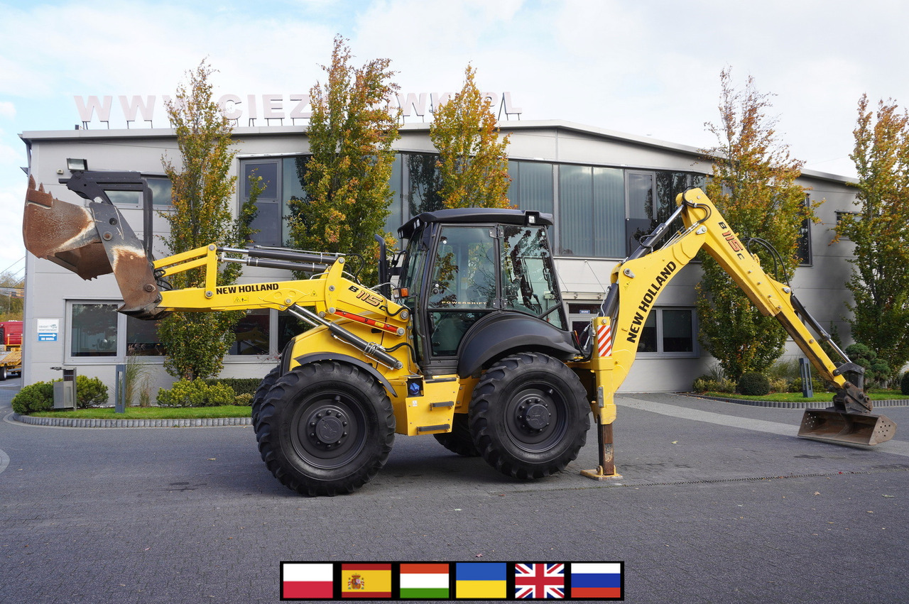 NEW HOLLAND B 115 C backhoe loader / 1000 MTH ! / 2021 - Rýpadlo-nakladač: obrázok 1 NEW HOLLAND B 115 C backhoe loader / 1000 MTH ! / 2021 - Rýpadlo-nakladač: obrázok 1