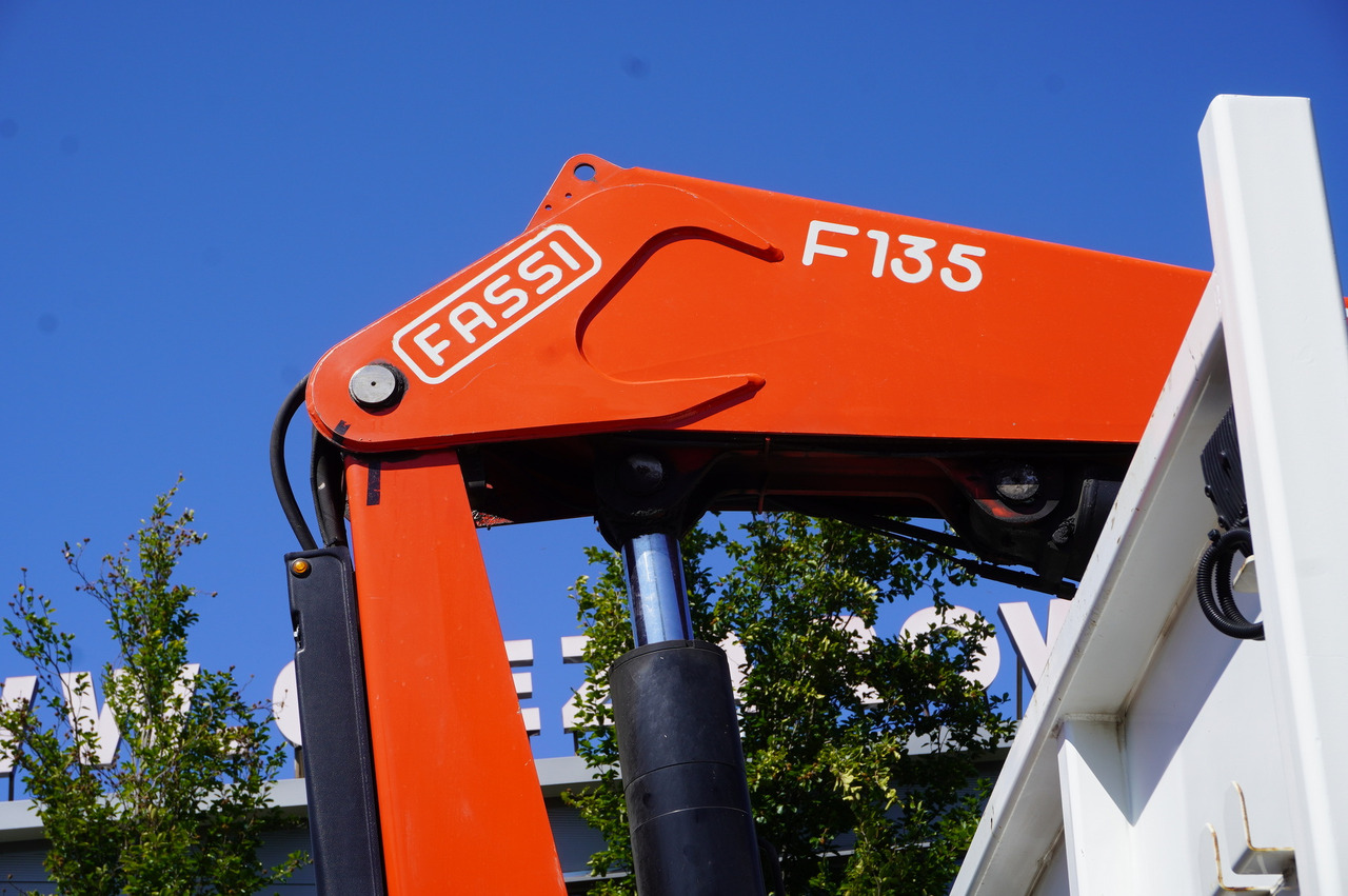 Valníkový/ Plošinový nákladný automobil, Auto s hydraulickou rukou RENAULT C280 DTI 8 / FASSI crane 5.6 T  / range 8 m / Flatbed 15 EPAL: obrázok 13