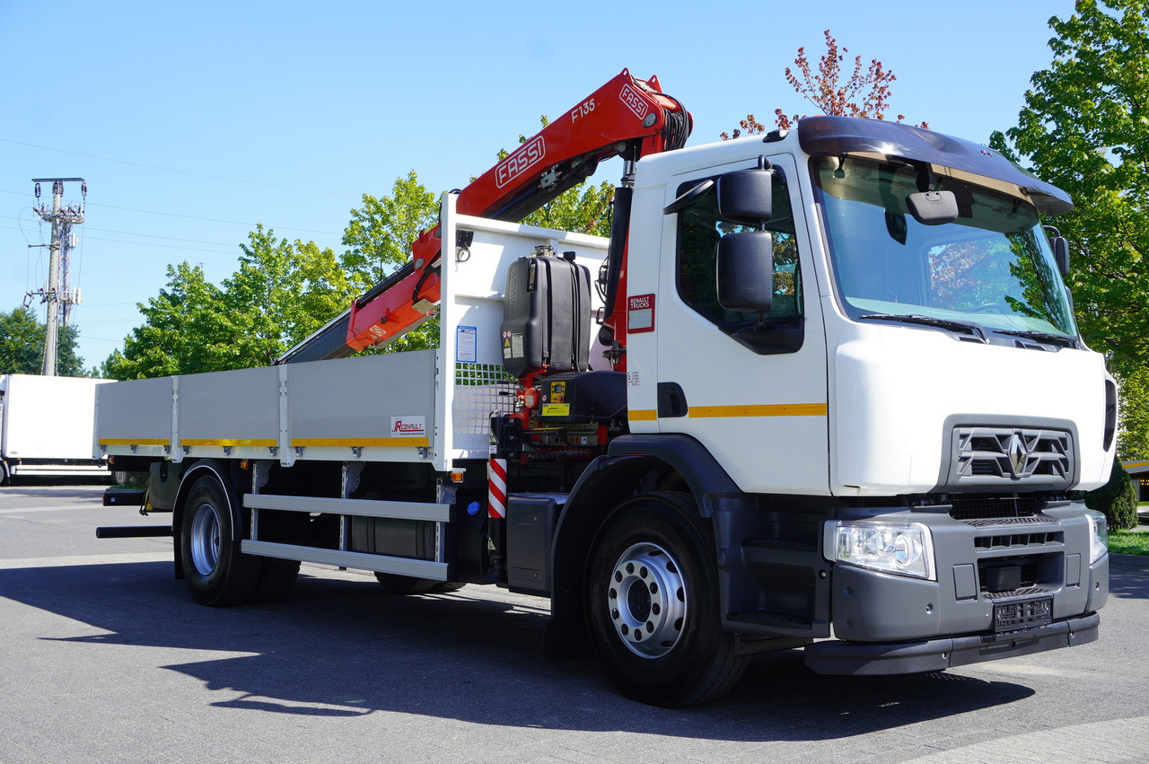 RENAULT C280 DTI 8 / FASSI crane 5.6 T / range 8 m / Flatbed 15 EPAL - Valníkový/ Plošinový nákladný automobil, Auto s hydraulickou rukou: obrázok 5 RENAULT C280 DTI 8 / FASSI crane 5.6 T / range 8 m / Flatbed 15 EPAL - Valníkový/ Plošinový nákladný automobil, Auto s hydraulickou rukou: obrázok 5