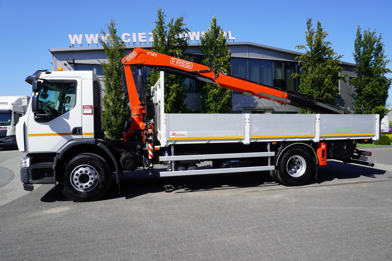RENAULT C280 DTI 8 / FASSI crane 5.6 T / range 8 m / Flatbed 15 EPAL - Valníkový/ Plošinový nákladný automobil, Auto s hydraulickou rukou: obrázok 2 RENAULT C280 DTI 8 / FASSI crane 5.6 T / range 8 m / Flatbed 15 EPAL - Valníkový/ Plošinový nákladný automobil, Auto s hydraulickou rukou: obrázok 2