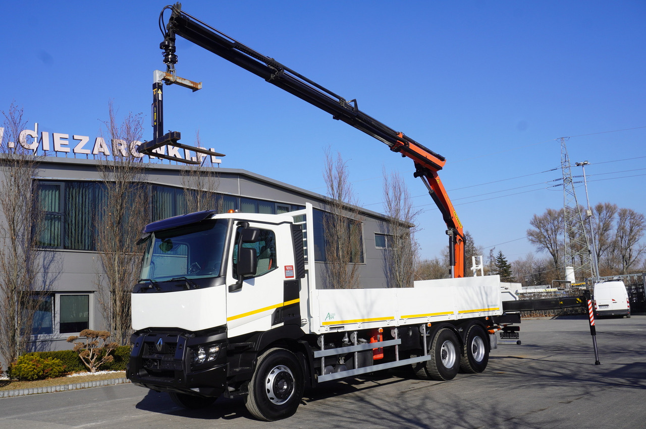 RENAULT C380 / 6x4 / HDS Palfinger PK 18002-EH 6000 kg - Auto s hydraulickou rukou: obrázok 1 RENAULT C380 / 6x4 / HDS Palfinger PK 18002-EH 6000 kg - Auto s hydraulickou rukou: obrázok 1