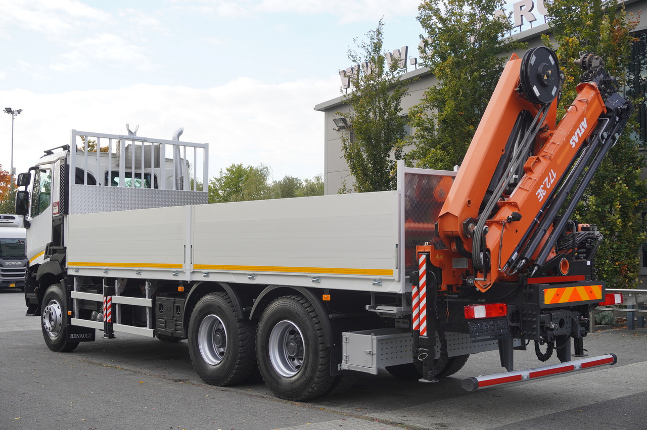 RENAULT C380 Comfort 6x4 / Atlas 172.3E crane / Range 12.3 m / capacity 6.1 t / Flatbed 17 EPAL - Auto s hydraulickou rukou: obrázok 5 RENAULT C380 Comfort 6x4 / Atlas 172.3E crane / Range 12.3 m / capacity 6.1 t / Flatbed 17 EPAL - Auto s hydraulickou rukou: obrázok 5
