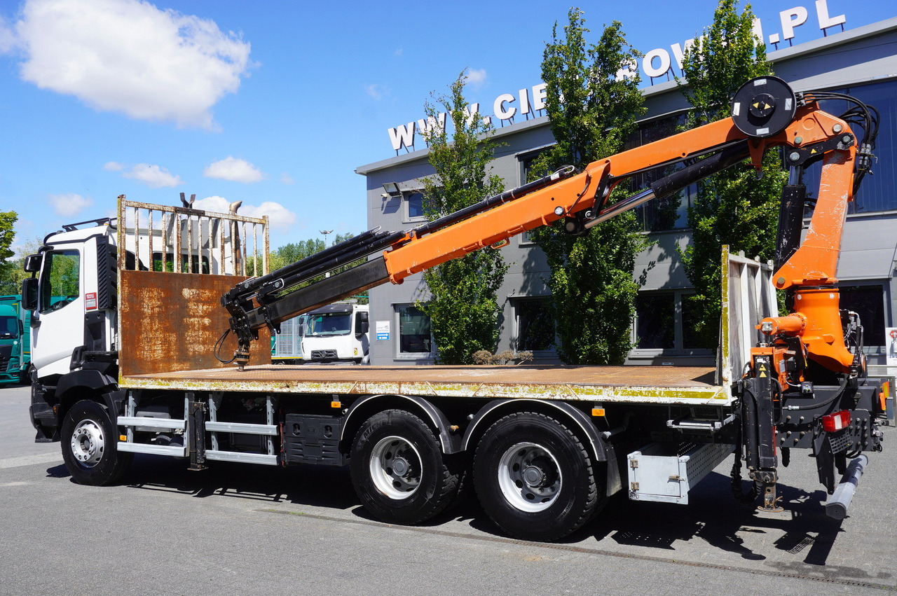 RENAULT C380 Comfort 6x4 / Atlas 6.1 T crane / range 12.3 m - Valníkový/ Plošinový nákladný automobil, Auto s hydraulickou rukou: obrázok 2 RENAULT C380 Comfort 6x4 / Atlas 6.1 T crane / range 12.3 m - Valníkový/ Plošinový nákladný automobil, Auto s hydraulickou rukou: obrázok 2