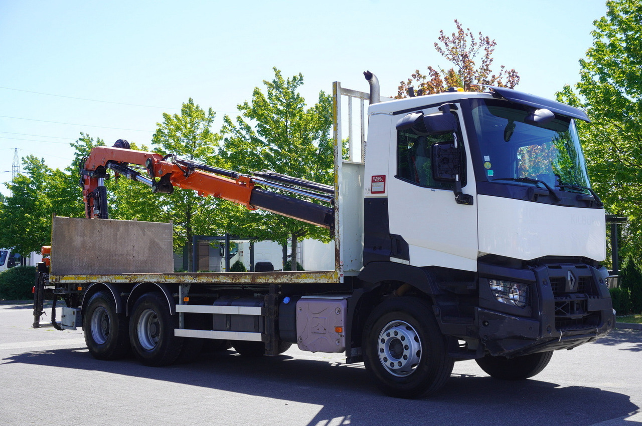 RENAULT C380 Comfort 6x4 / Atlas 6.1 T crane / range 12.3 m - Valníkový/ Plošinový nákladný automobil, Auto s hydraulickou rukou: obrázok 5 RENAULT C380 Comfort 6x4 / Atlas 6.1 T crane / range 12.3 m - Valníkový/ Plošinový nákladný automobil, Auto s hydraulickou rukou: obrázok 5