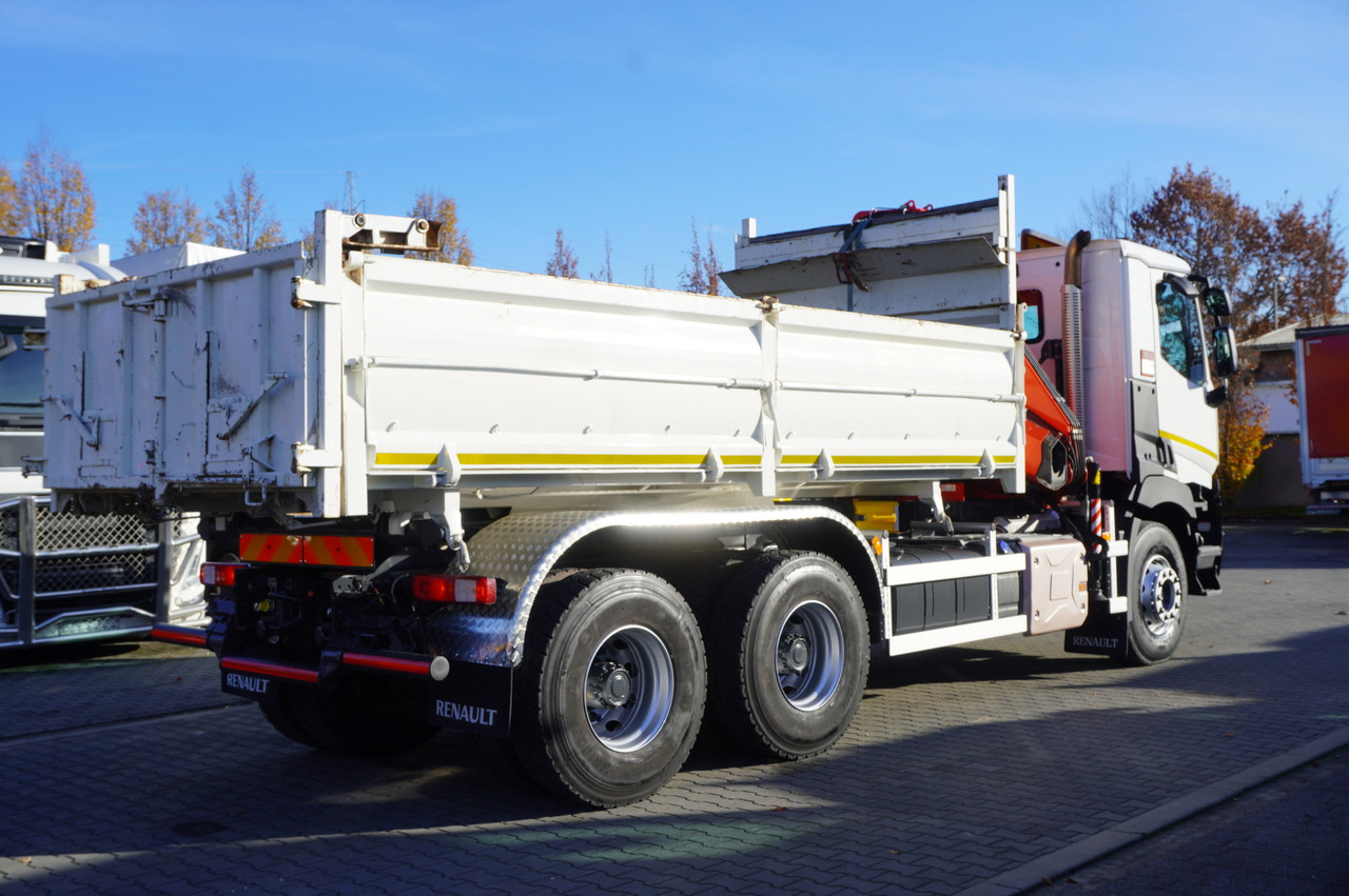 RENAULT C380 E6 6×4 / HDS Fassi F135 2700 MTH / Range 8 m / 5.6 t lifting capacity / 3-side tipper / Bortmatic - Auto s hydraulickou rukou: obrázok 4 RENAULT C380 E6 6×4 / HDS Fassi F135 2700 MTH / Range 8 m / 5.6 t lifting capacity / 3-side tipper / Bortmatic - Auto s hydraulickou rukou: obrázok 4
