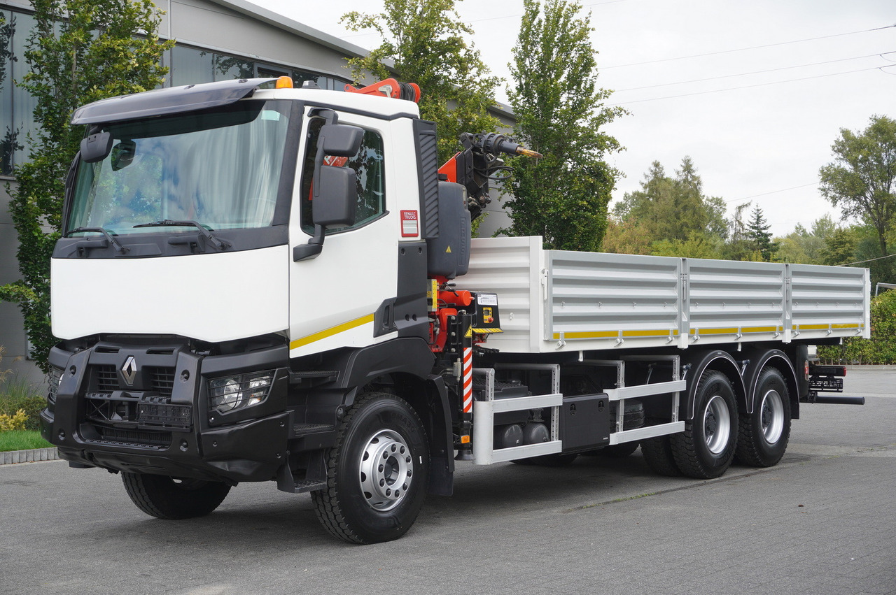 RENAULT K380 6×4 / FASSI F175 crane 7.85 t / 120 thousand km! / 2-sided tipper - Auto s hydraulickou rukou: obrázok 3 RENAULT K380 6×4 / FASSI F175 crane 7.85 t / 120 thousand km! / 2-sided tipper - Auto s hydraulickou rukou: obrázok 3