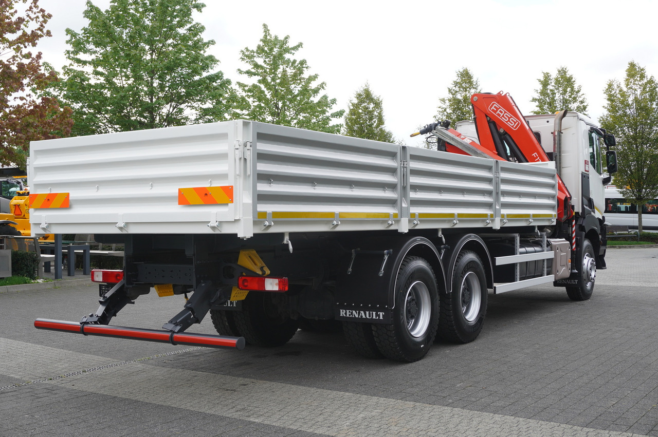 Sklápač, Auto s hydraulickou rukou RENAULT K380 6×4 / FASSI F175 crane 7.85 t / 120 thousand km! / 2-sided tipper: obrázok 10