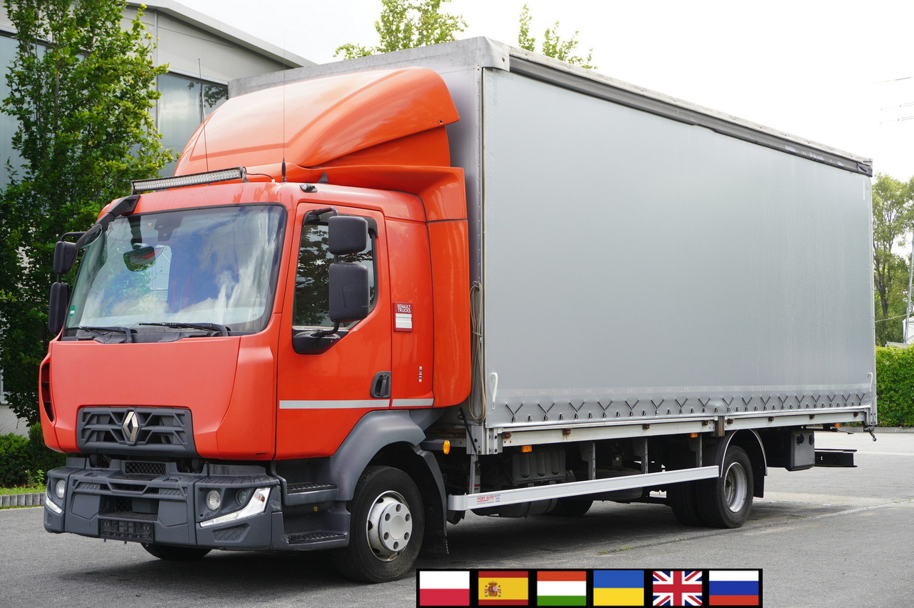 RENAULT Midlum 12.245 / dropside / sleeper / 18 pallets - Plachtové nákladné vozidlo: obrázok 1 RENAULT Midlum 12.245 / dropside / sleeper / 18 pallets - Plachtové nákladné vozidlo: obrázok 1