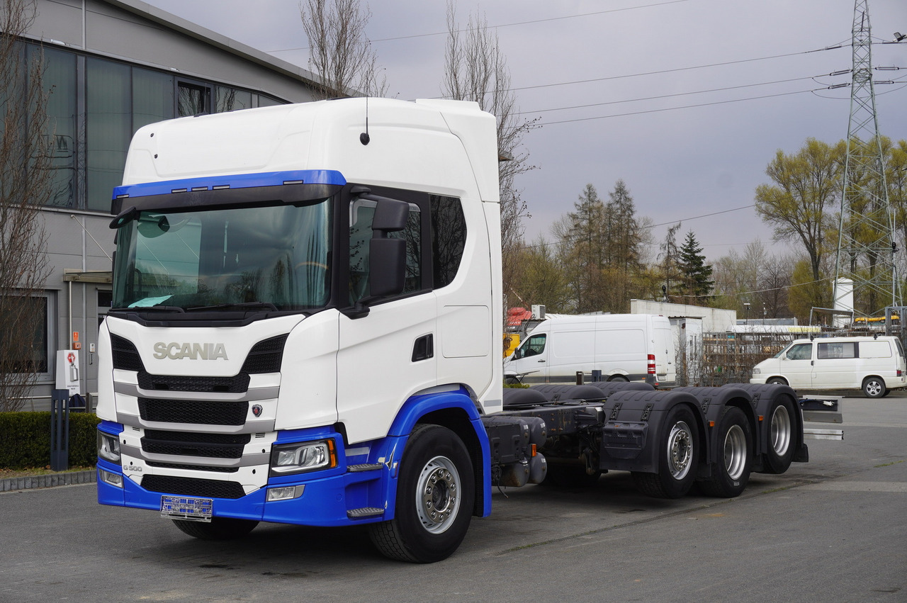 SCANIA G500 8x2 / 2nd axis steered / Chassis 8.35 m / 2021 - Auto s hydraulickou rukou: obrázok 1 SCANIA G500 8x2 / 2nd axis steered / Chassis 8.35 m / 2021 - Auto s hydraulickou rukou: obrázok 1