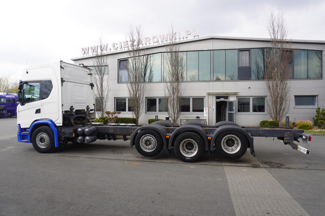 SCANIA G500 8x2 / 2nd axis steered / Chassis 8.35 m / 2021 - Auto s hydraulickou rukou: obrázok 4 SCANIA G500 8x2 / 2nd axis steered / Chassis 8.35 m / 2021 - Auto s hydraulickou rukou: obrázok 4