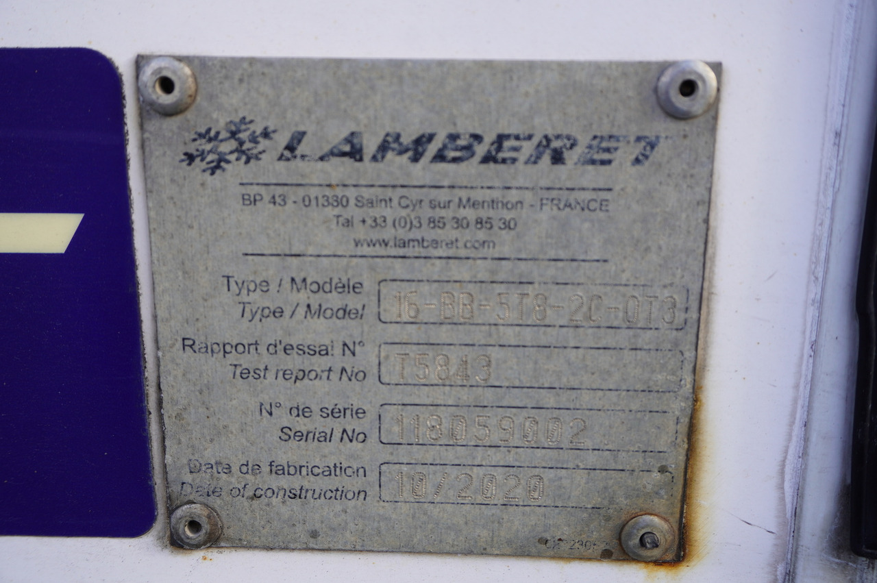 Leasing SCANIA P280 4x2 E6 / Lamberet 16 EPAL refrigerator / Multitemperature / Thermoking T-800R  / 3 units SCANIA P280 4x2 E6 / Lamberet 16 EPAL refrigerator / Multitemperature / Thermoking T-800R  / 3 units: obrázok 10