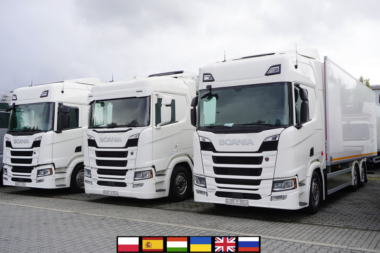 SCANIA R500 / Refrigerator Superstructure / steered axle / several units - Chladirenské nákladné vozidlo: obrázok 1 SCANIA R500 / Refrigerator Superstructure / steered axle / several units - Chladirenské nákladné vozidlo: obrázok 1