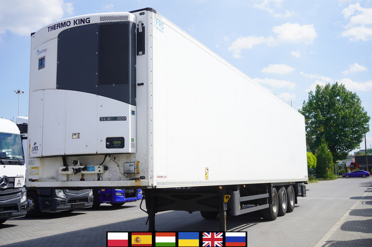 SCHMITZ Schmitz refrigerated semi-trailer / Thermoking SLX E 300 / Doppelstock / 5 units - Náves chladírenské: obrázok 1 SCHMITZ Schmitz refrigerated semi-trailer / Thermoking SLX E 300 / Doppelstock / 5 units - Náves chladírenské: obrázok 1