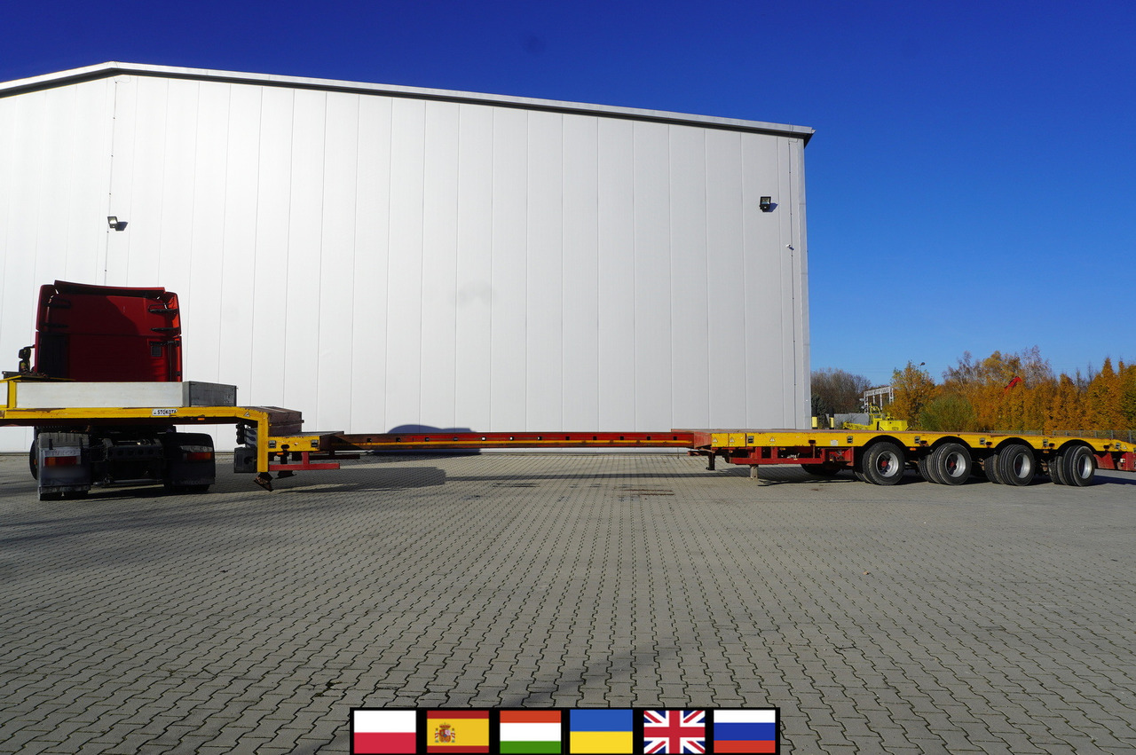 STOKOTA S4T.H4-01 / 36 m max length / 4 steering axles / Remote control - Náves podvalník: obrázok 1 STOKOTA S4T.H4-01 / 36 m max length / 4 steering axles / Remote control - Náves podvalník: obrázok 1