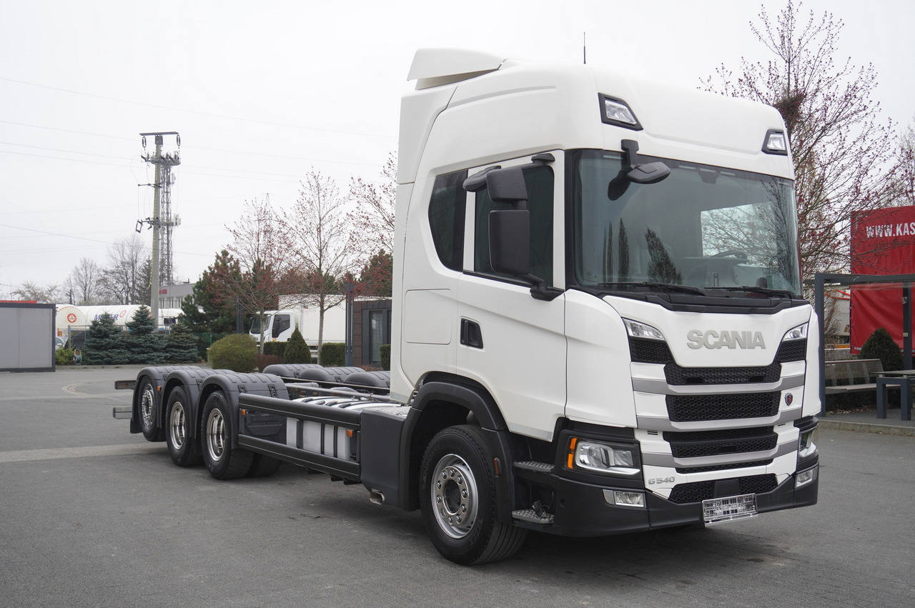 Scania G540 8x4 / Chassis 8.7 m / Steered axle / 2021 - Auto s hydraulickou rukou: obrázok 1 Scania G540 8x4 / Chassis 8.7 m / Steered axle / 2021 - Auto s hydraulickou rukou: obrázok 1