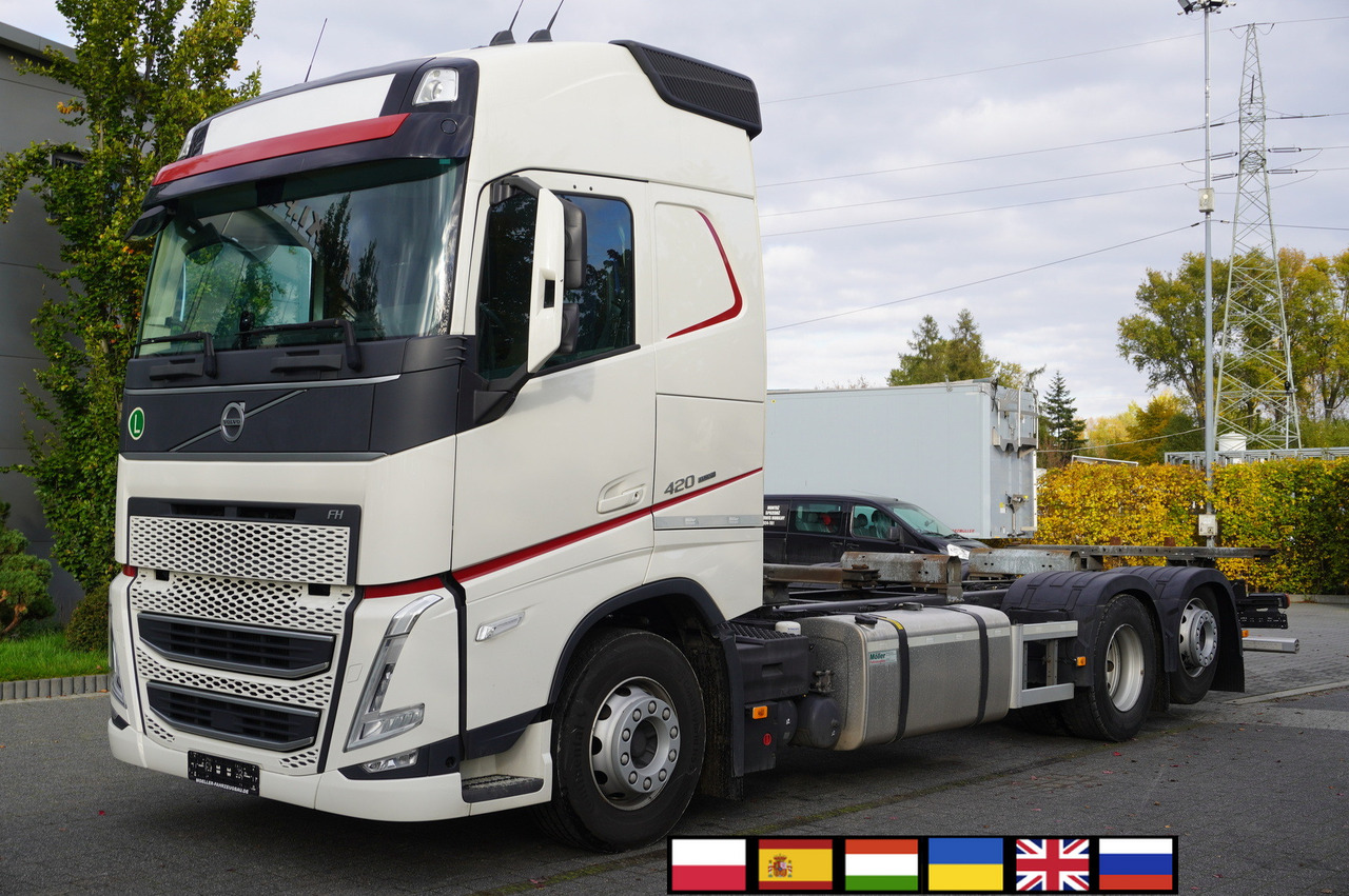 VOLVO FH 420 6x2 / BDF / 2022 - Kontejnérový podvozek/ Výměnná nástavba: obrázok 1 VOLVO FH 420 6x2 / BDF / 2022 - Kontejnérový podvozek/ Výměnná nástavba: obrázok 1