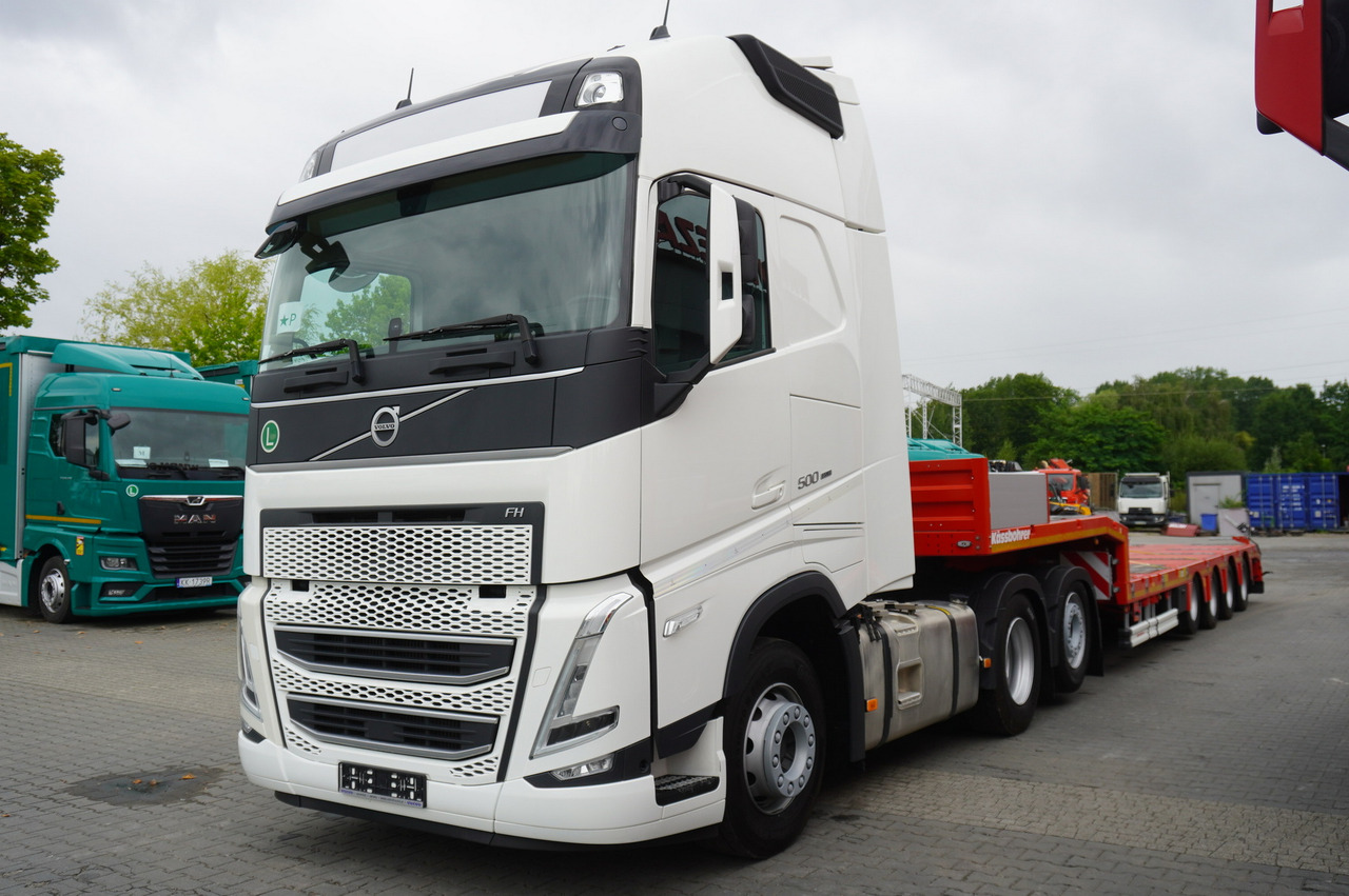 VOLVO FH 500 6 × 2 Globetrotter XL / 2023 / 114 thousand km / Brand-new low-loader Kässbohrer LB3E semi-trailer - Nákladné vozidlo na prepravu automobilov: obrázok 5 VOLVO FH 500 6 × 2 Globetrotter XL / 2023 / 114 thousand km / Brand-new low-loader Kässbohrer LB3E semi-trailer - Nákladné vozidlo na prepravu automobilov: obrázok 5