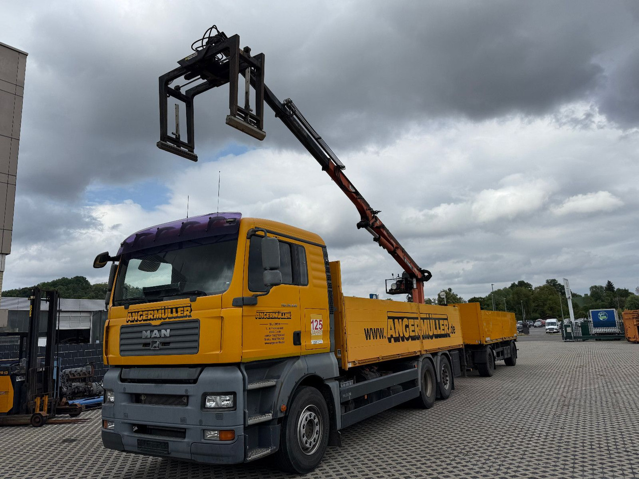 MAN TGA 26,440 TEREX TLC 165,2-A19 ACM SYSTEM - Auto s hydraulickou rukou: obrázok 1 MAN TGA 26,440 TEREX TLC 165,2-A19 ACM SYSTEM - Auto s hydraulickou rukou: obrázok 1