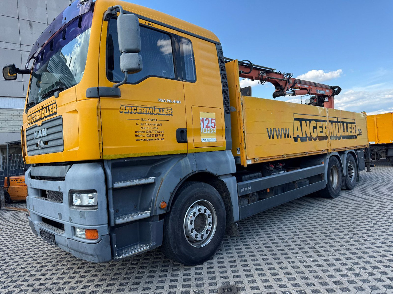 MAN TGA 26,440 TEREX TLC 165,2-A19 ACM SYSTEM - Auto s hydraulickou rukou: obrázok 2 MAN TGA 26,440 TEREX TLC 165,2-A19 ACM SYSTEM - Auto s hydraulickou rukou: obrázok 2
