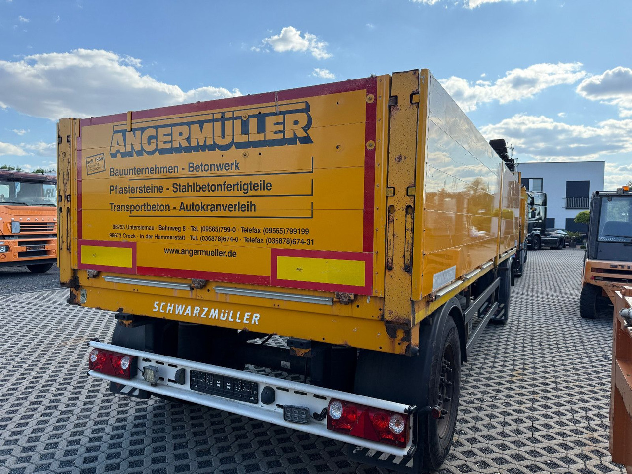 Schwarzmüller T 202 L: 6500 mm - Plošinový/ Valníkový príves: obrázok 3 Schwarzmüller T 202 L: 6500 mm - Plošinový/ Valníkový príves: obrázok 3