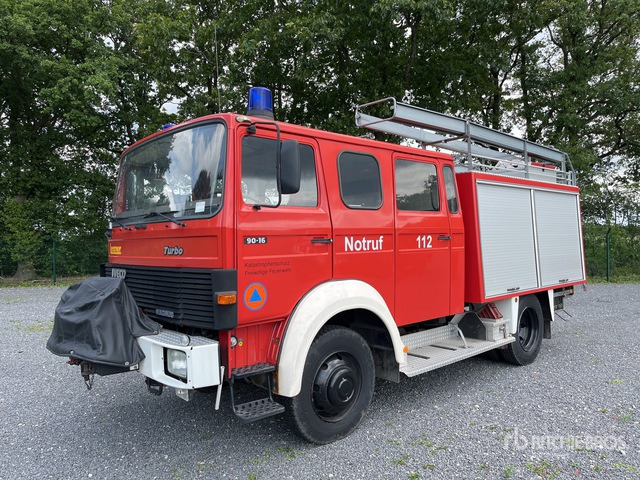 1994 Iveco LF 16 TS 4x4 Crew Cab Fire Truck - Hasičské vozidlo: obrázok 1 1994 Iveco LF 16 TS 4x4 Crew Cab Fire Truck - Hasičské vozidlo: obrázok 1