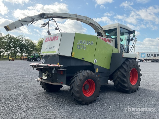 2003 Claas Jaguar 870 4WD Forage Harvester - Samohybná rezačka: obrázok 3 2003 Claas Jaguar 870 4WD Forage Harvester - Samohybná rezačka: obrázok 3