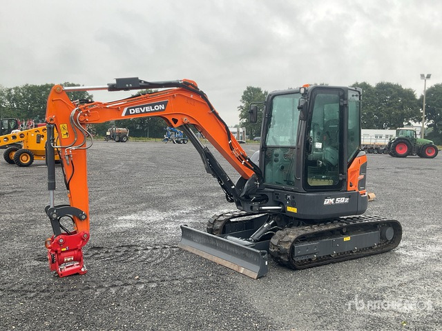 2023 Develon DX50Z-7 Mini Excavator: <6.6t - Mini rýpadlo: obrázok 1 2023 Develon DX50Z-7 Mini Excavator: <6.6t - Mini rýpadlo: obrázok 1